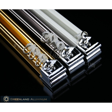 High Quality Rose Gold Aluminum Window Blind Head Track